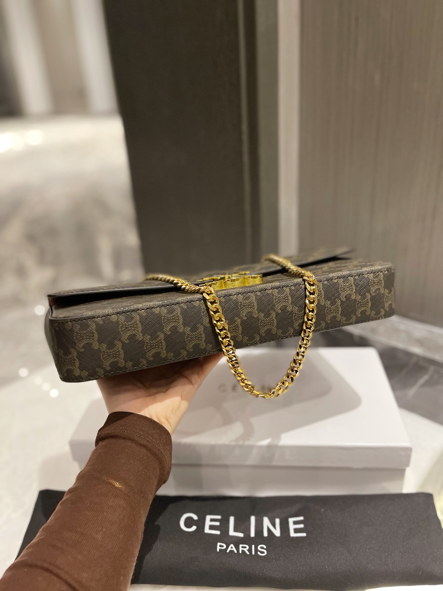 C style Baguette Underarm Bags-Luxeon