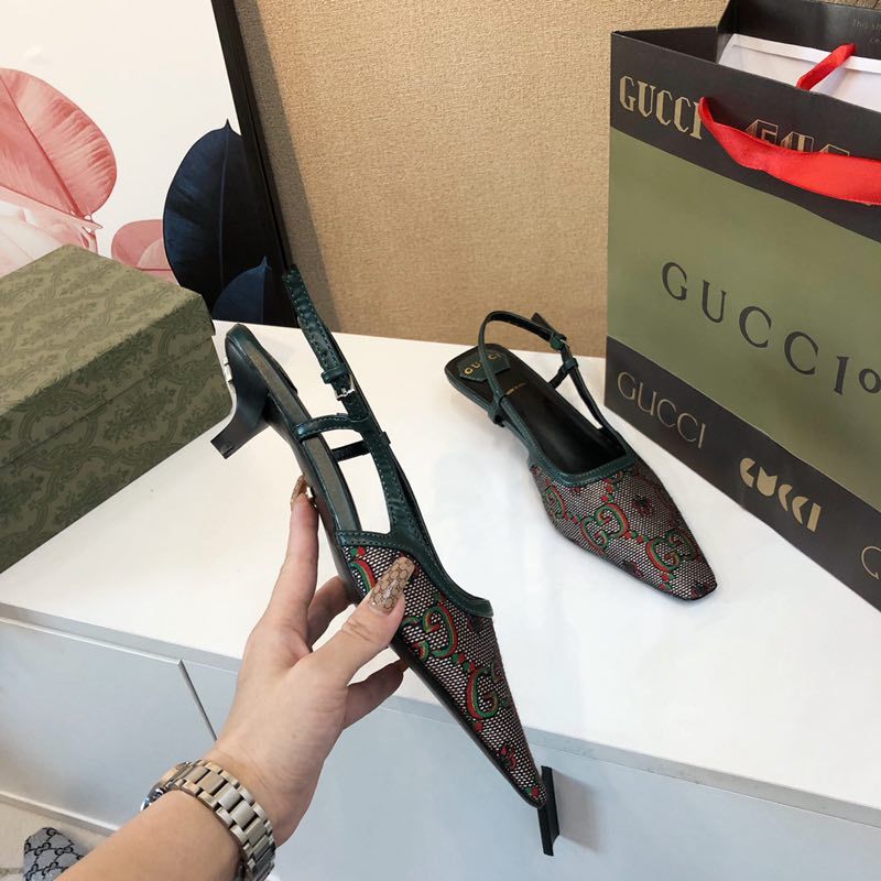 G style vintage women sandals pumps-Luxeon