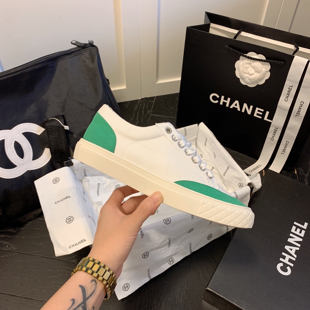 C style Vintage retro sneakers casual shoes-Luxeon