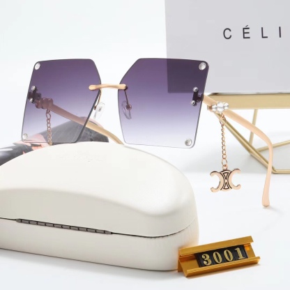 C style Fashion Ladies Vintage Sunglasses-Luxeon