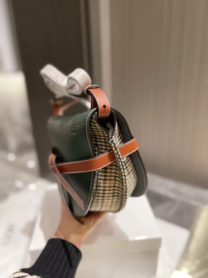 L style Gate Bag Saddle Bag Crossbody Bag-Luxeon