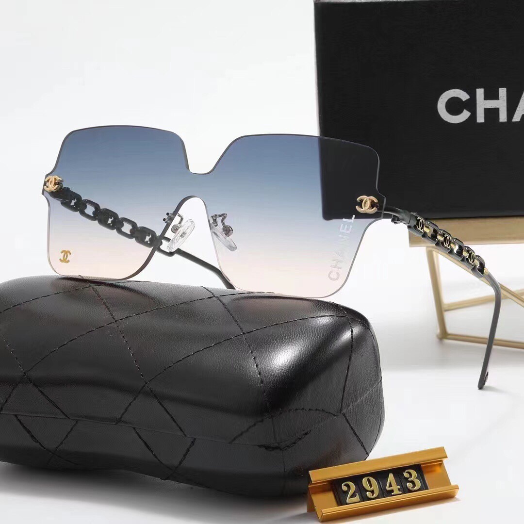 C style Fashion Rimless Glasses-Luxeon