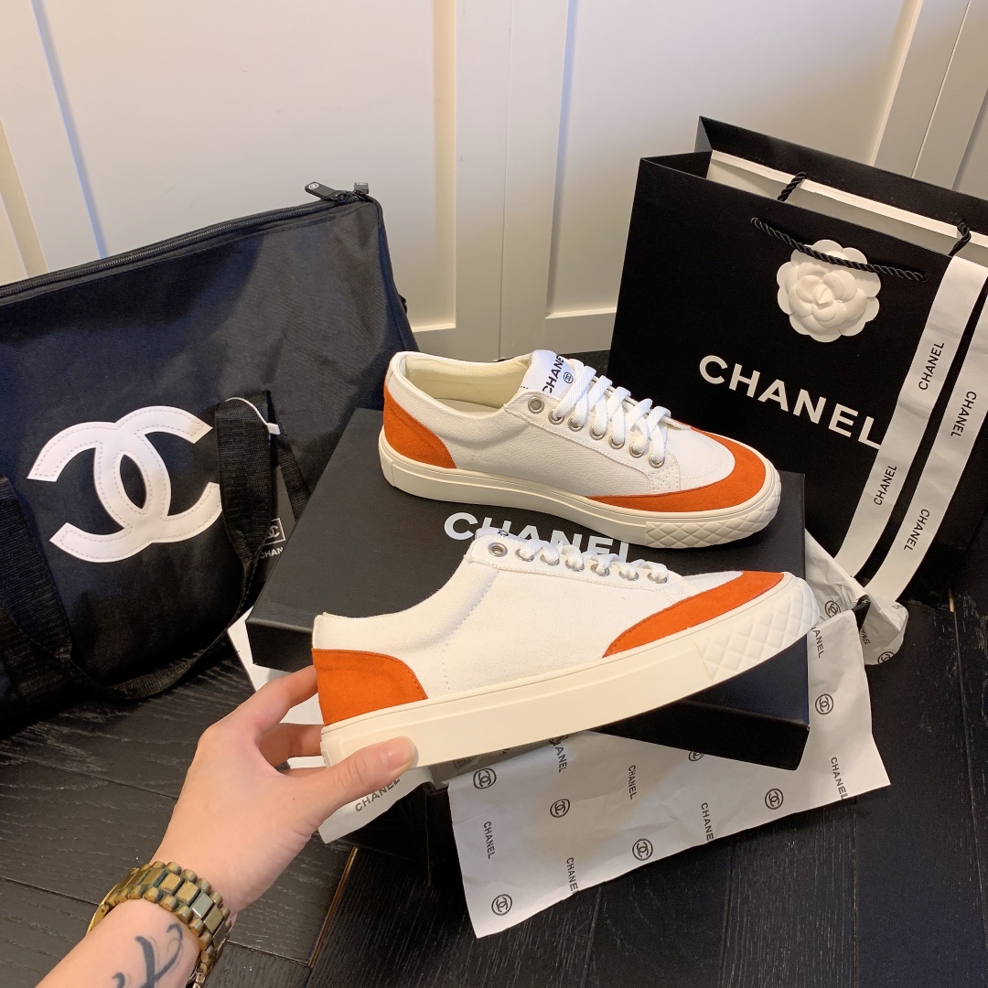 C style Vintage retro sneakers casual shoes-Luxeon