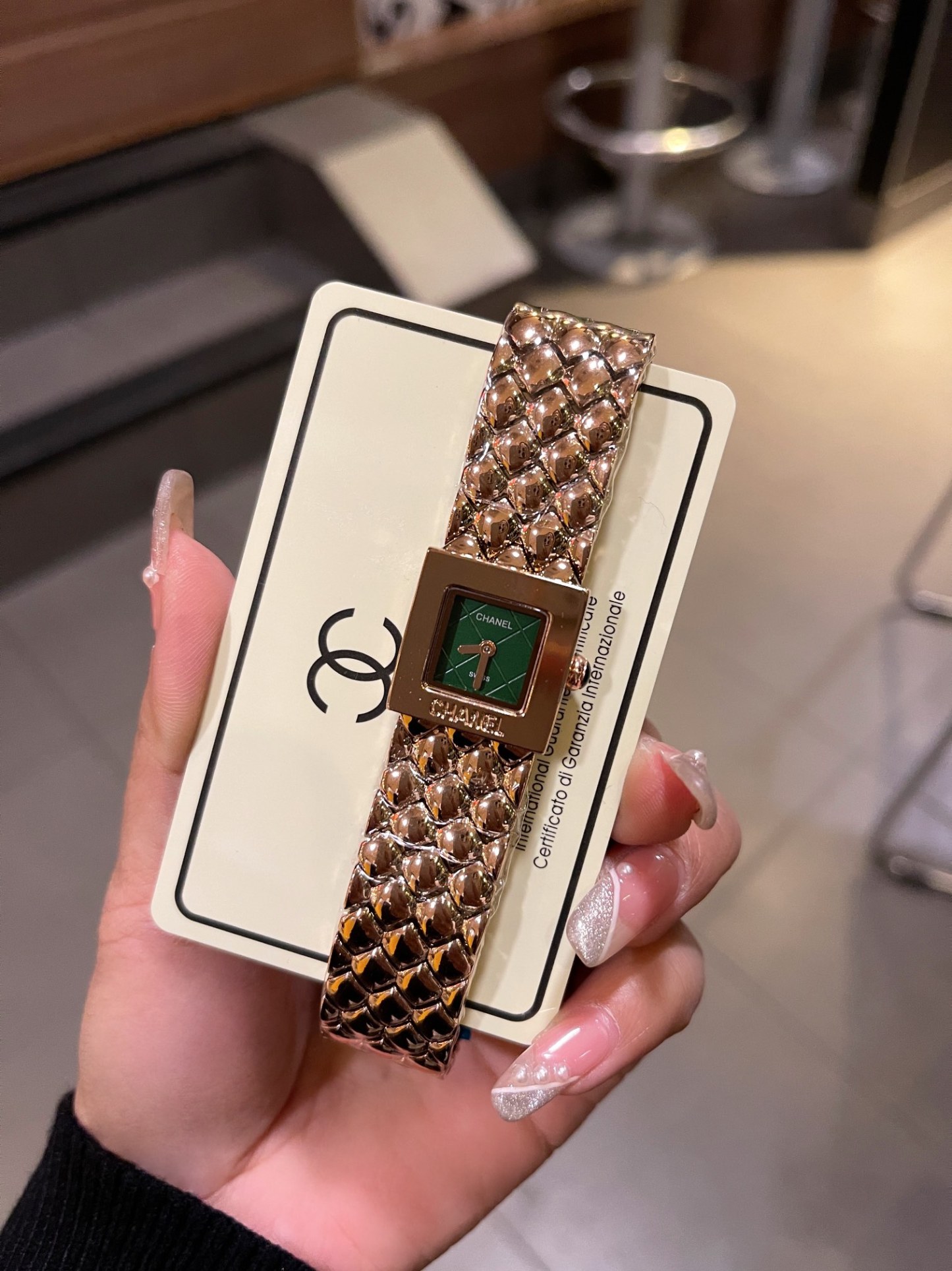 C style Women Wrist Watch Rose Gold-Luxeon