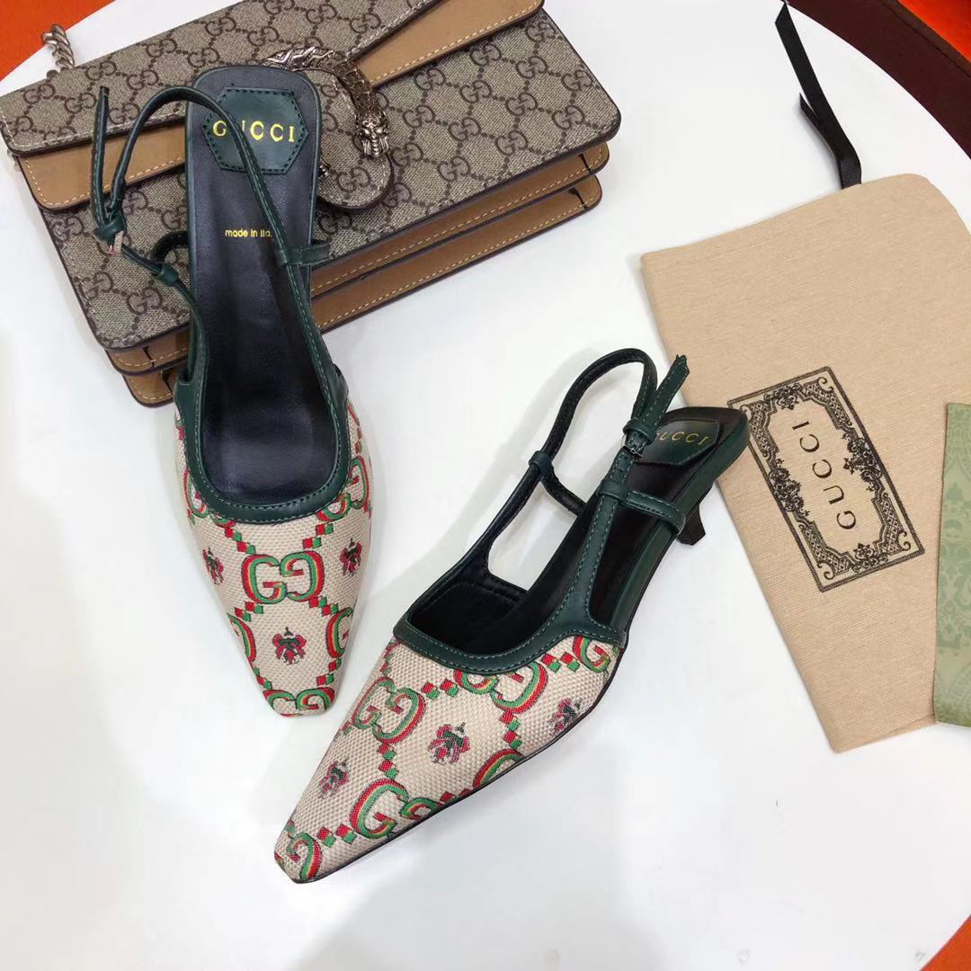 G style vintage women sandals pumps-Luxeon
