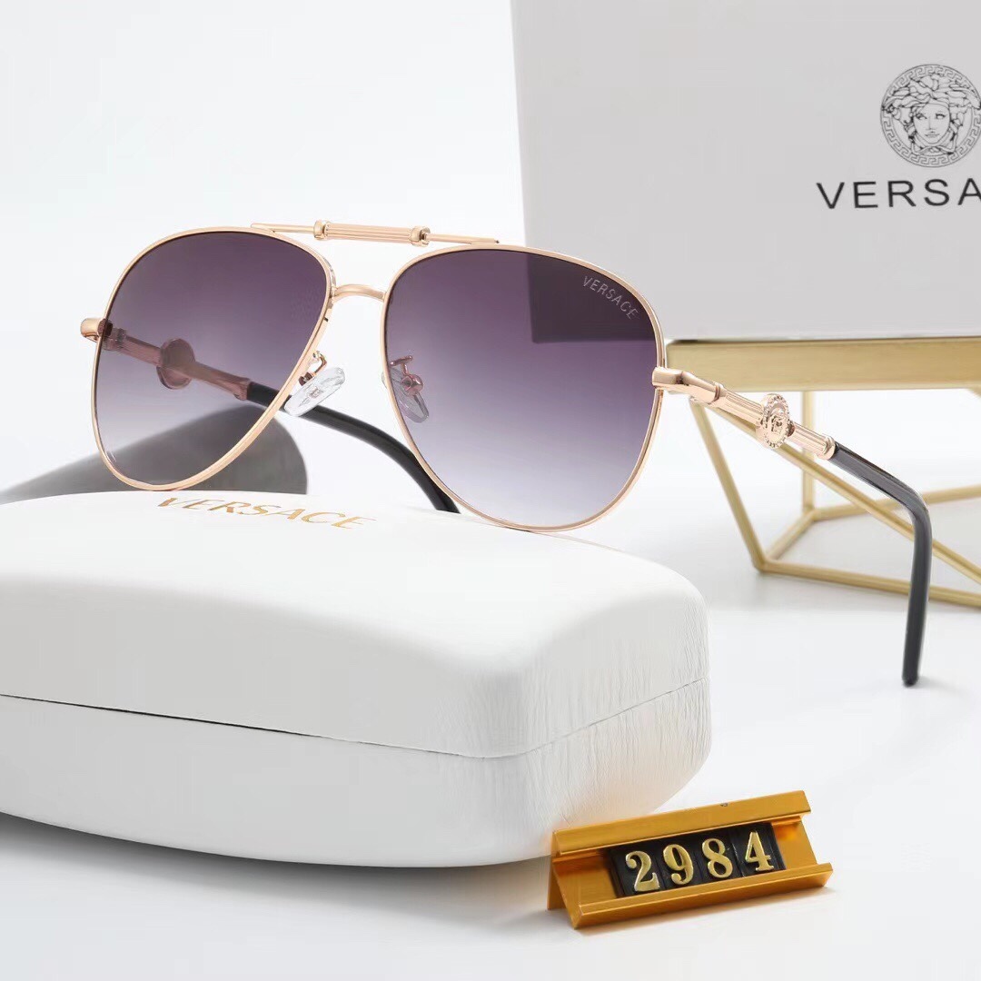 Fashion Vintage Ladies Metal Frame Sunglasses-Luxeon