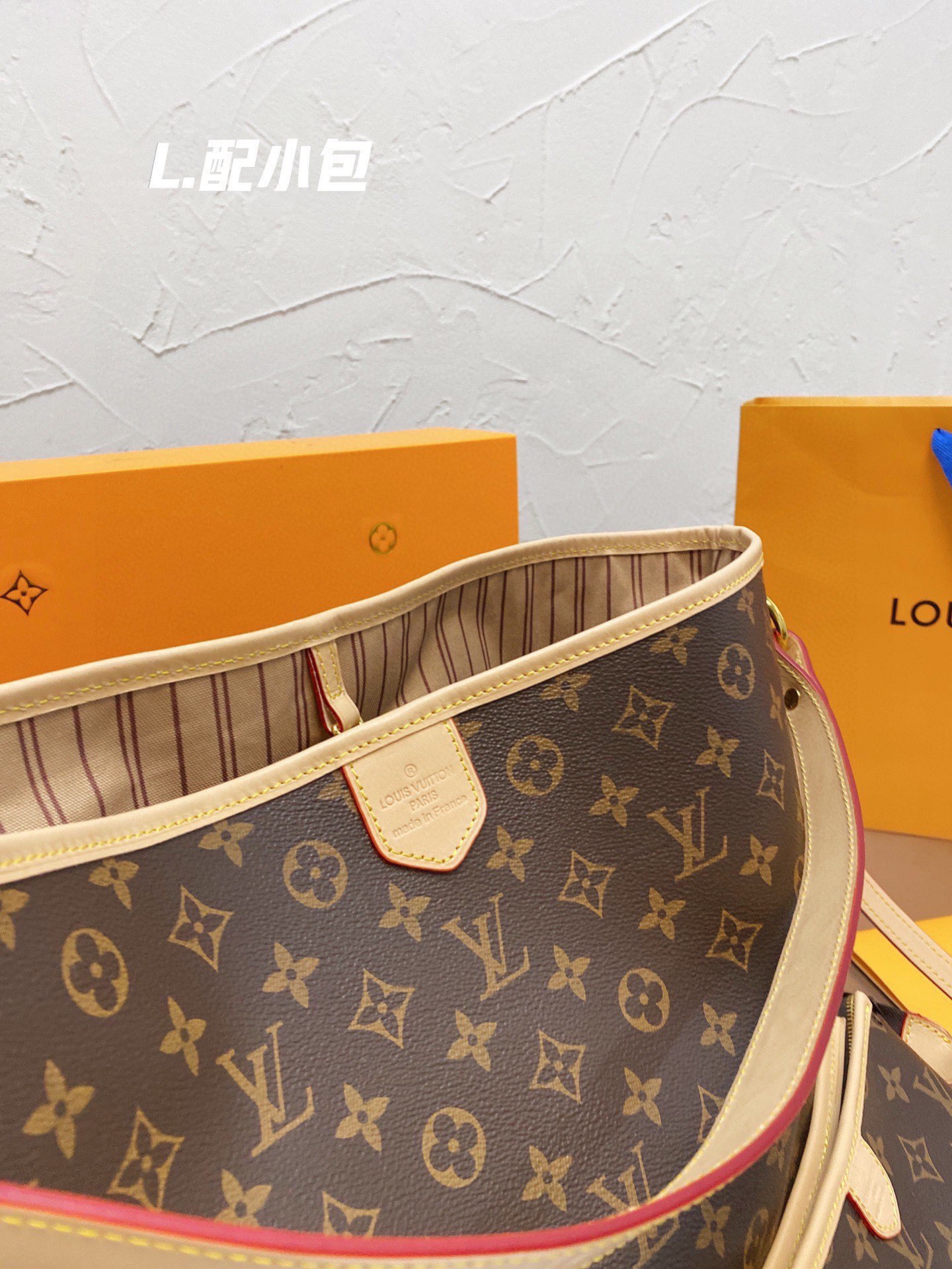 L style . Handbags Tote Shopping Bags 2 In 1-Luxeon