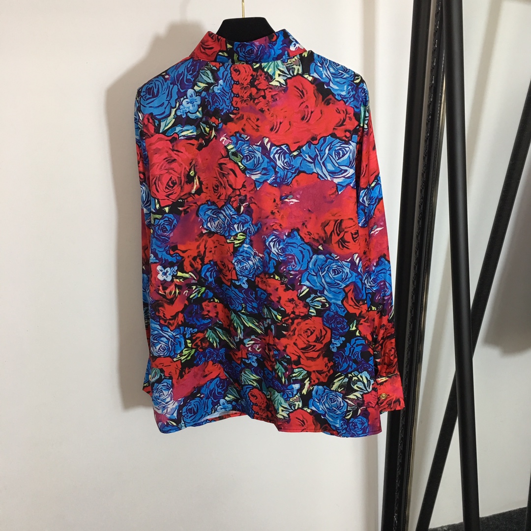 Versace printed shirt-Luxeon