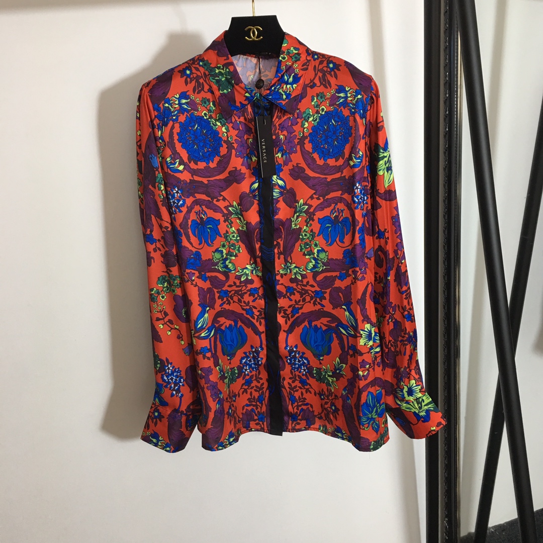 Versace printed shirt-Luxeon