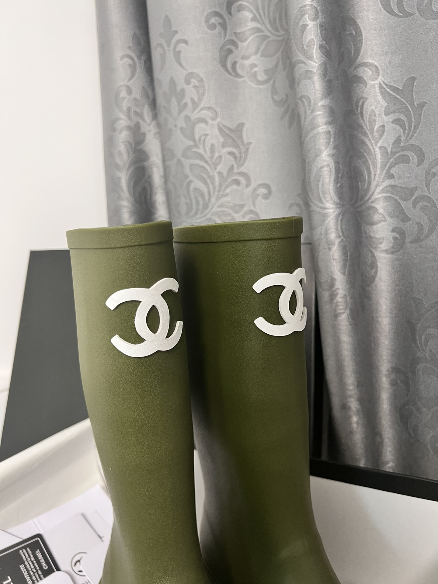 C style vintage rain boots-Luxeon