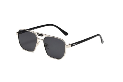 Pad Metal Frame Stylish Vintage Sunglasses-Luxeon