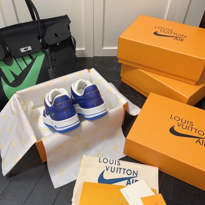 L style . x . Air Force1 22ss co-brand commerative sneaker Unisex casual shoes-Luxeon