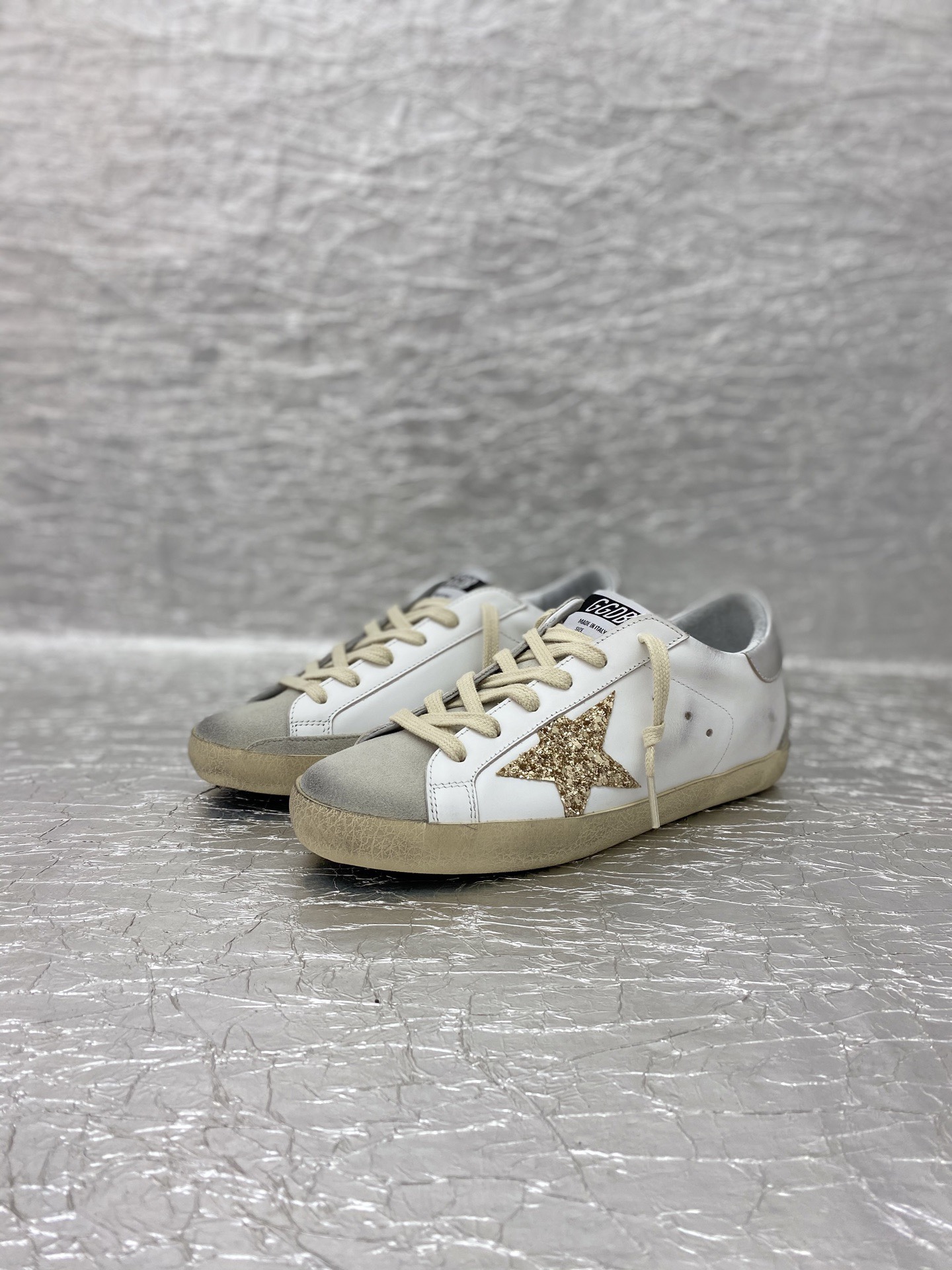 G style Mesh star couple dirty shoes