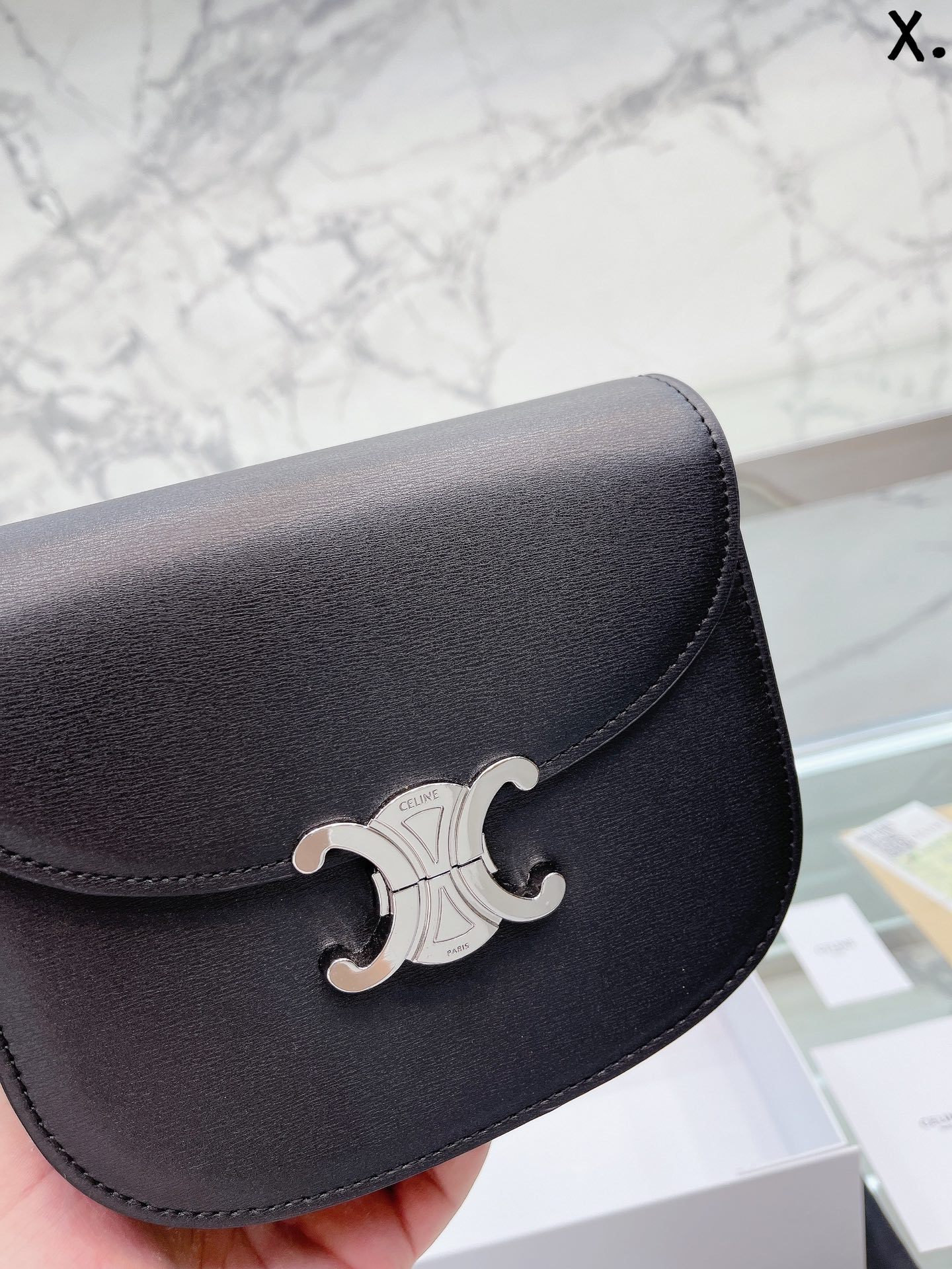 C style Teen Besace saddle bags-Luxeon