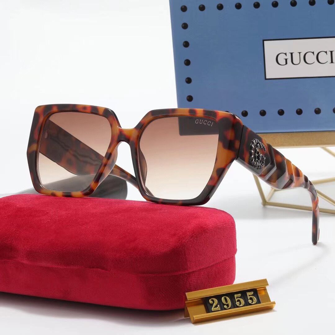 GUCC fashion sunglasses-Luxeon