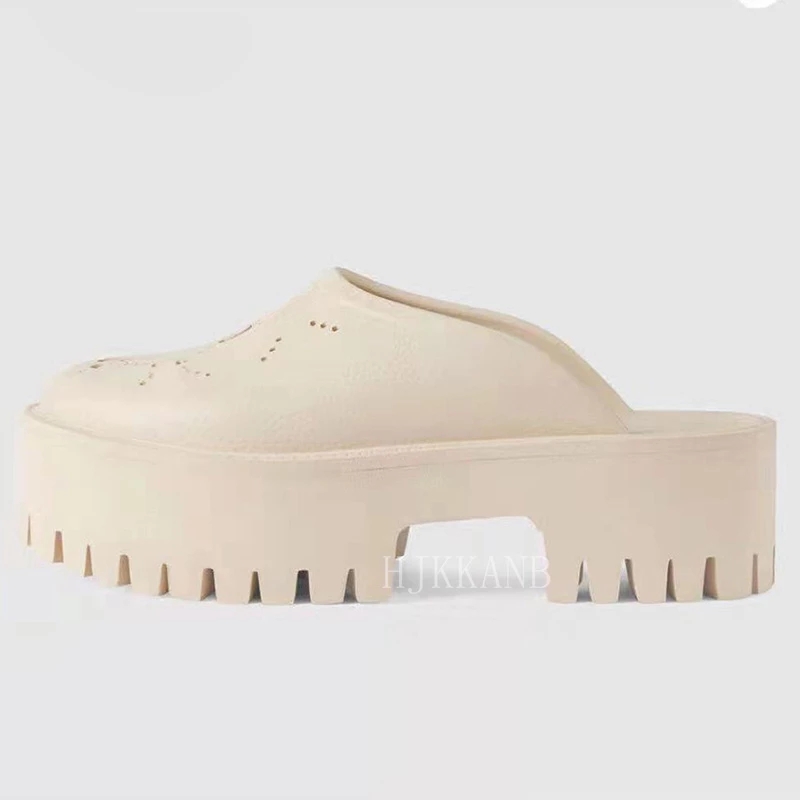 G style Women Thick Sole Platform Slippers-Luxeon