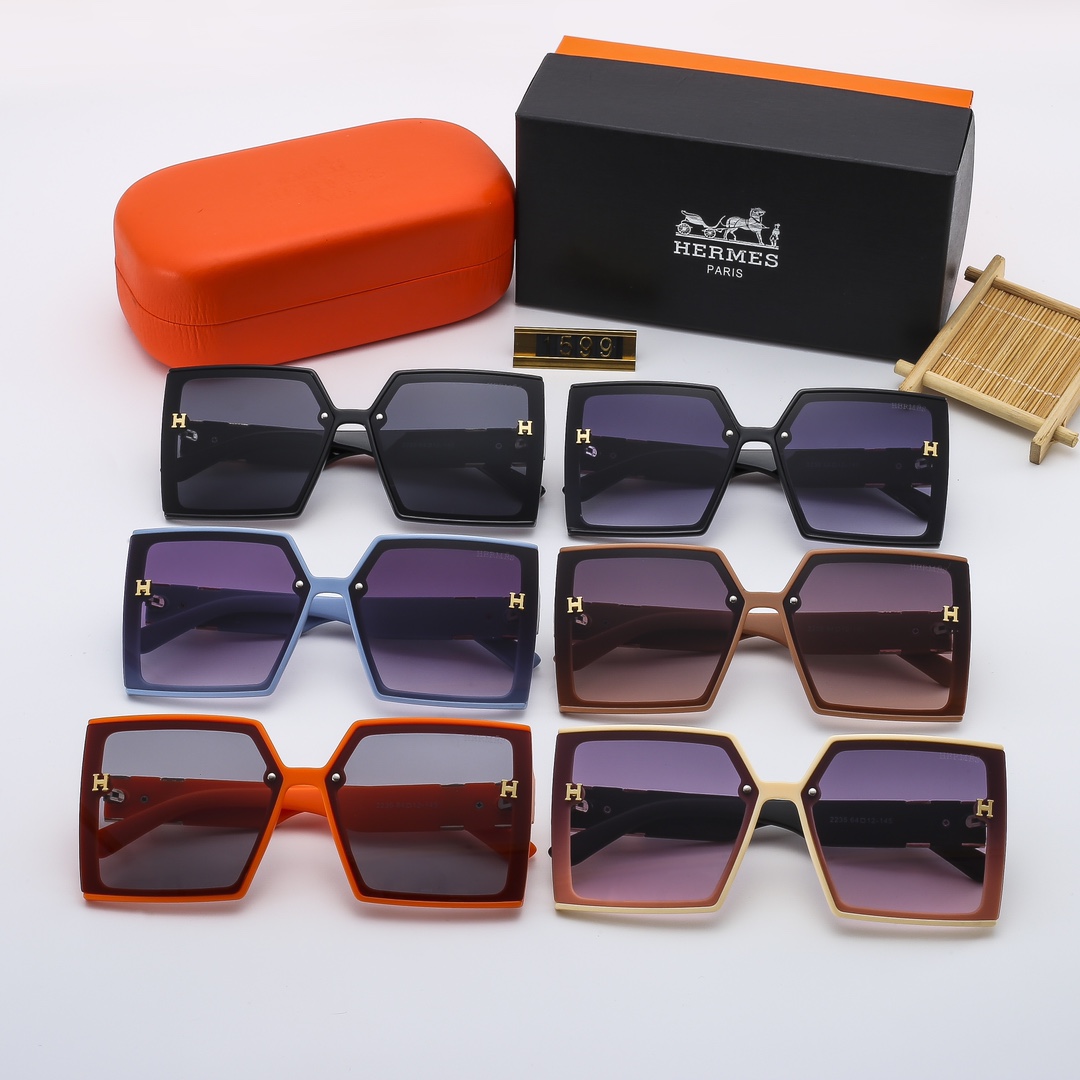 Hes Women's Fashion Vintage Sunglasses-Luxeon