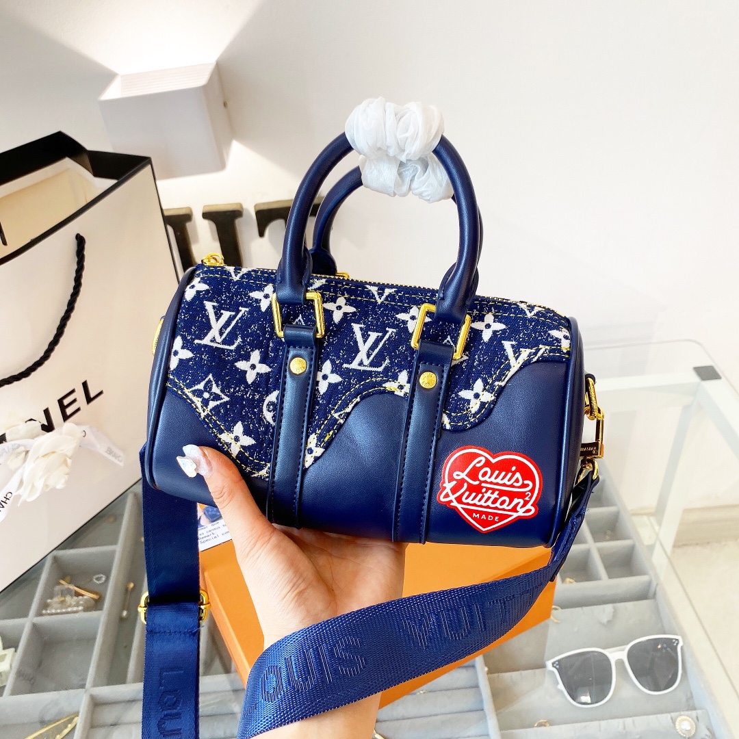 L style bag Boston Handbags-Luxeon