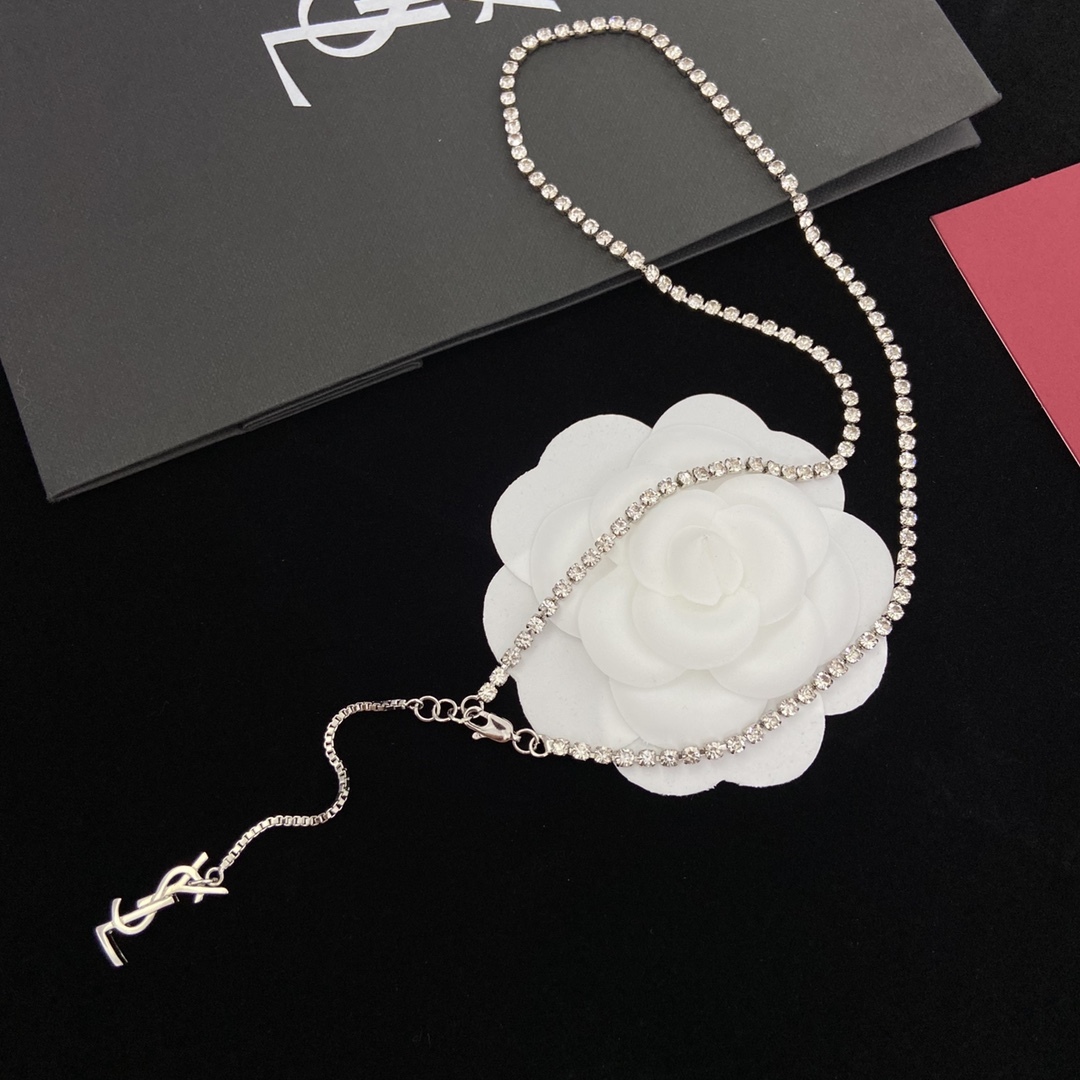Saint Laurent new star necklace-Luxeon