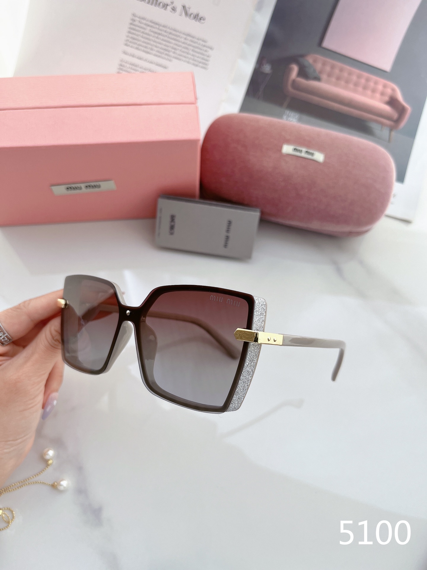 Miu Women Polarized Sunglasses-Luxeon