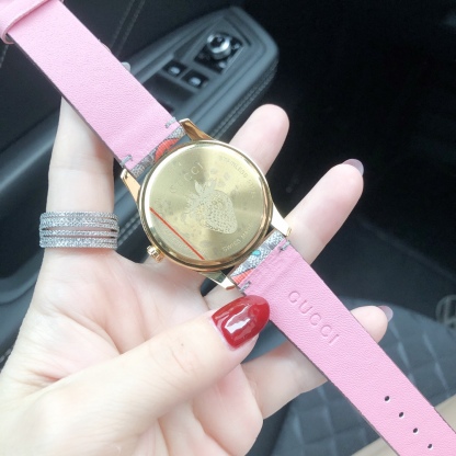 G style G-Timeless Series Watch Strawberry Print-Luxeon