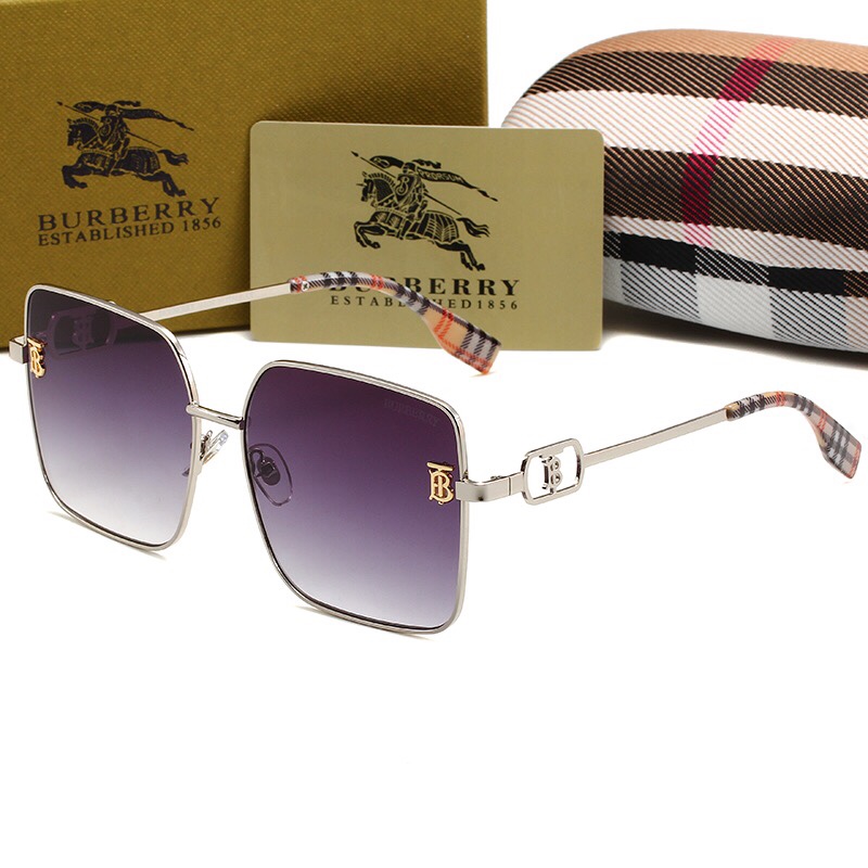 Burberry fashion retro sunglasses-Luxeon