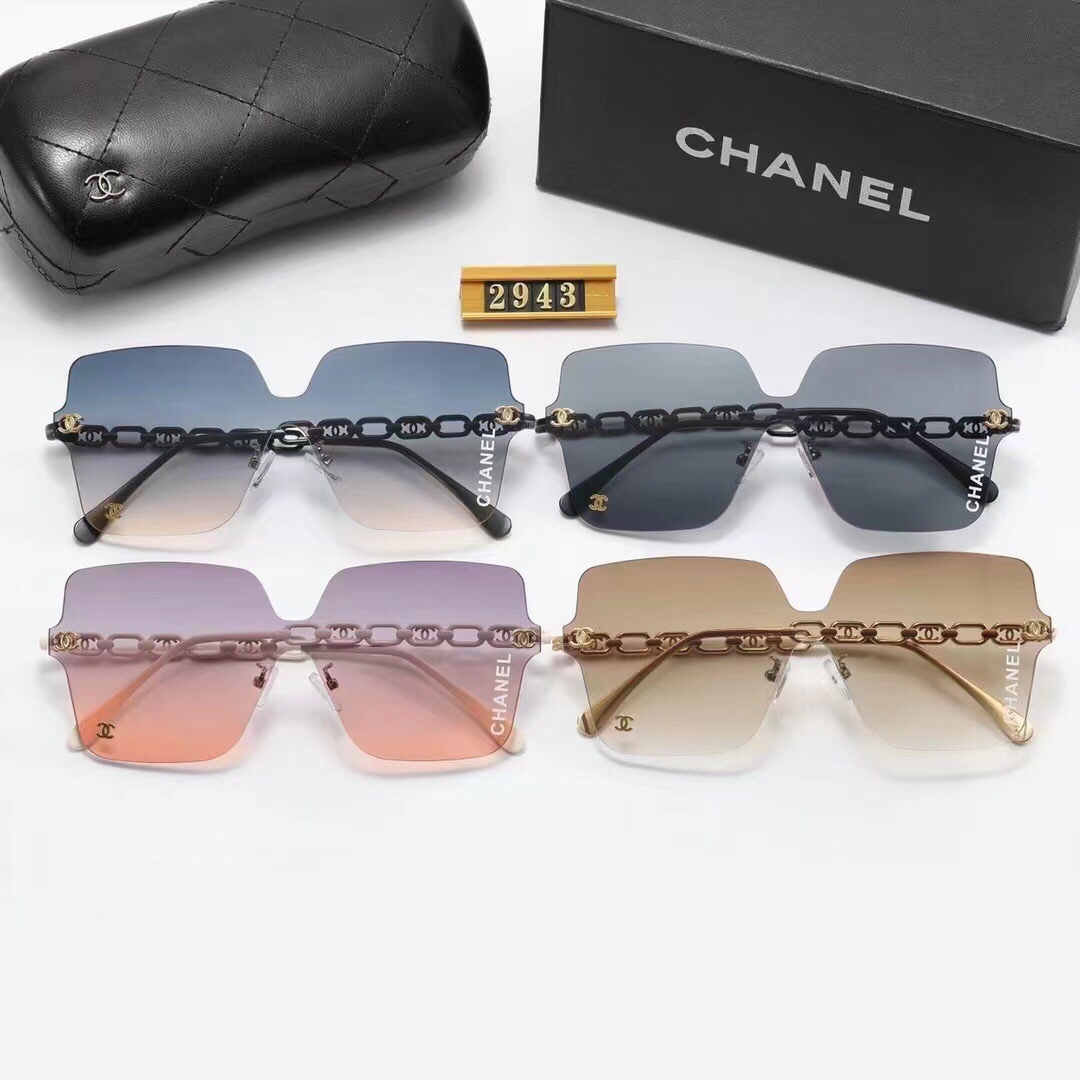 C style Fashion Rimless Glasses-Luxeon