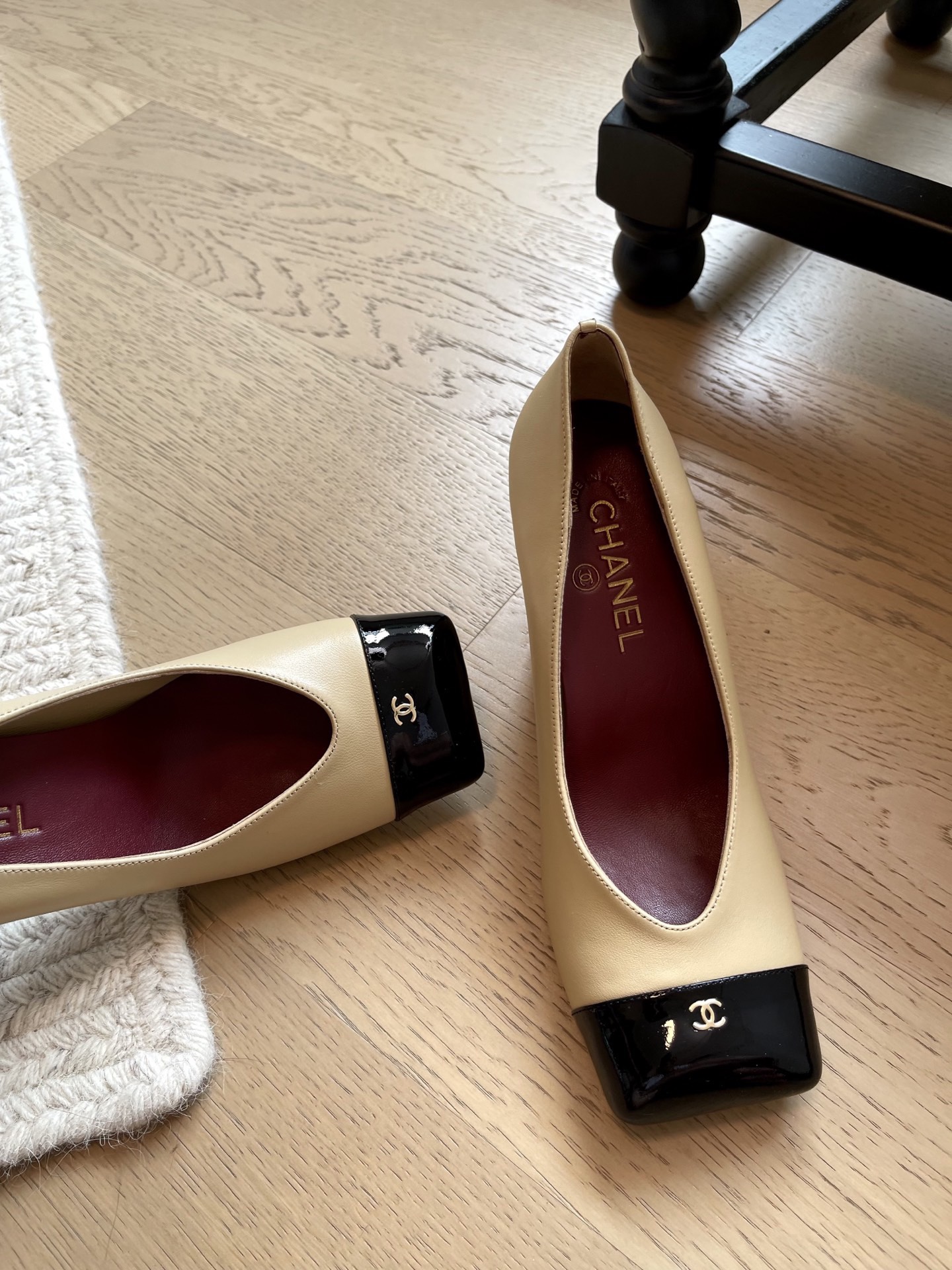 Square-toe high heels 35-42