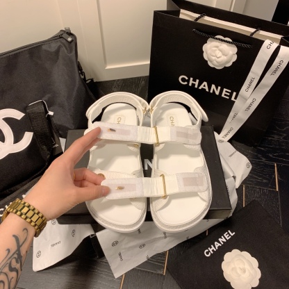 C style Early Spring Velcro Sandals-Luxeon