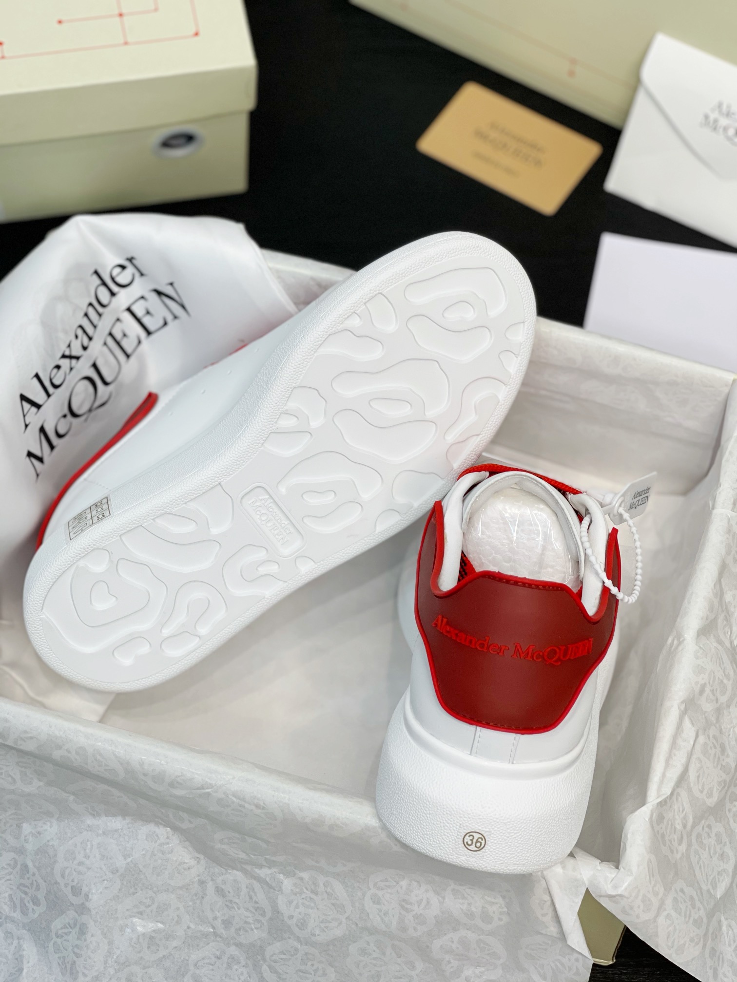 Alexander Mc QUEEN  women sneakers casual shoes-Luxeon