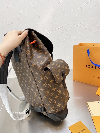 L style bag Backpack For Unisex-Luxeon