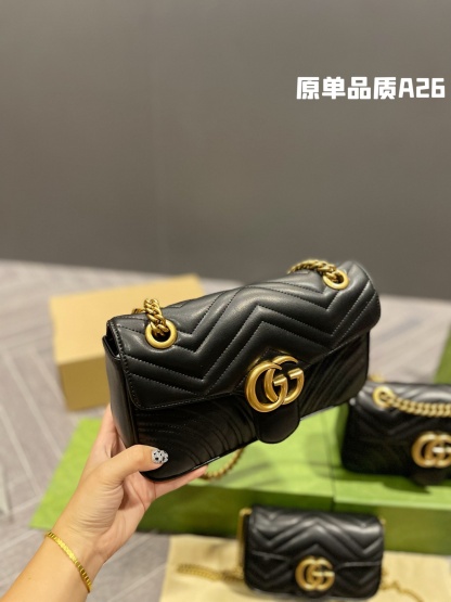 G style metal chain tote bag-Luxeon