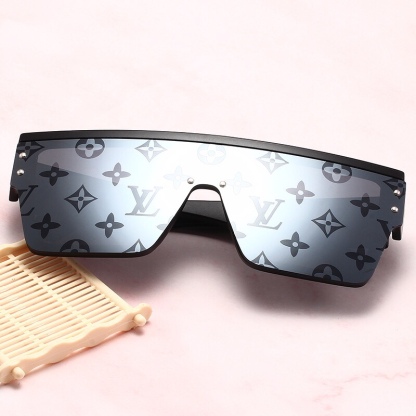 L style Fashion Retro Ladies Sunglasses-Luxeon