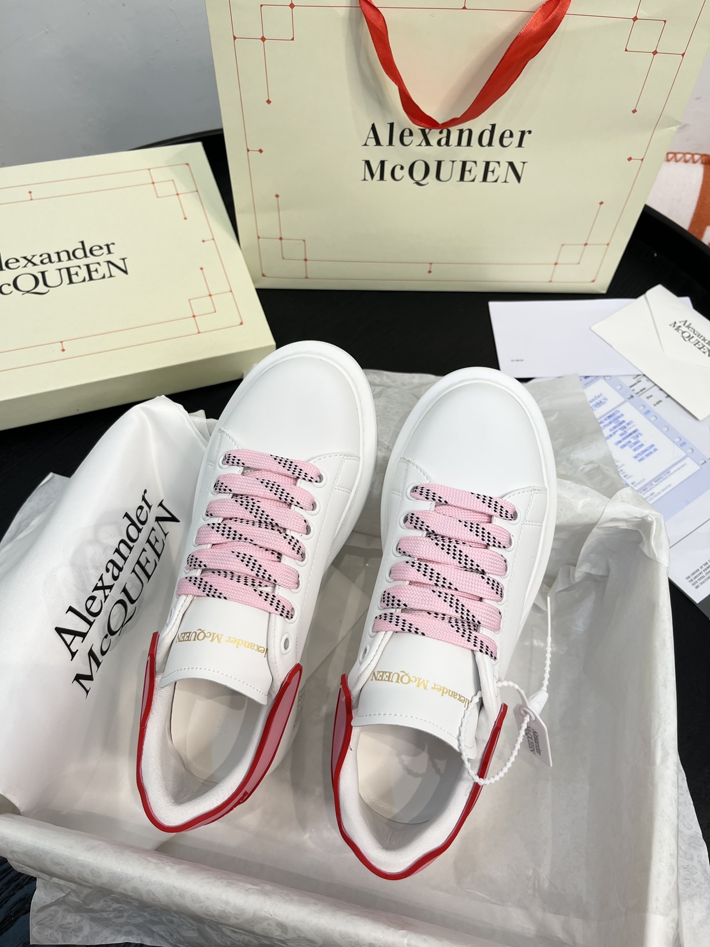 Alexander Mc QUEEN  women sneakers casual shoes-Luxeon