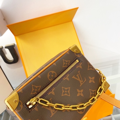 L style bag Trunk Small Box Chain Bags-Luxeon