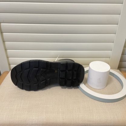 Alexander McQueen British style women rider short boots-Luxeon