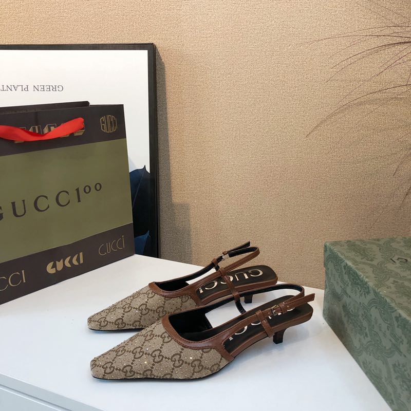 G style vintage women sandals pumps-Luxeon