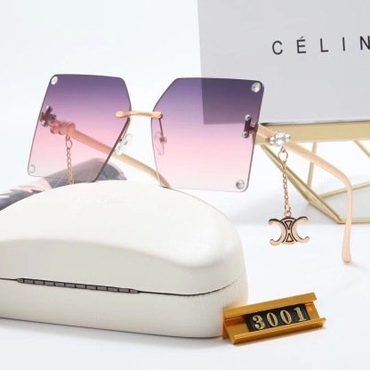 C style Fashion Ladies Vintage Sunglasses-Luxeon