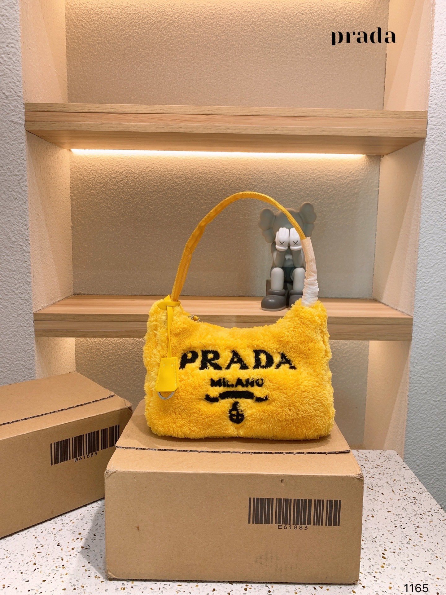 P style Hobo Handbags Underarm Bags Velvet-Luxeon