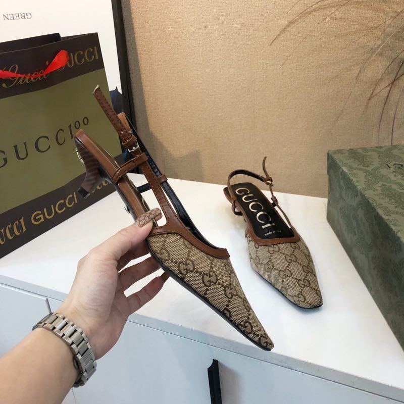 G style vintage women sandals pumps-Luxeon