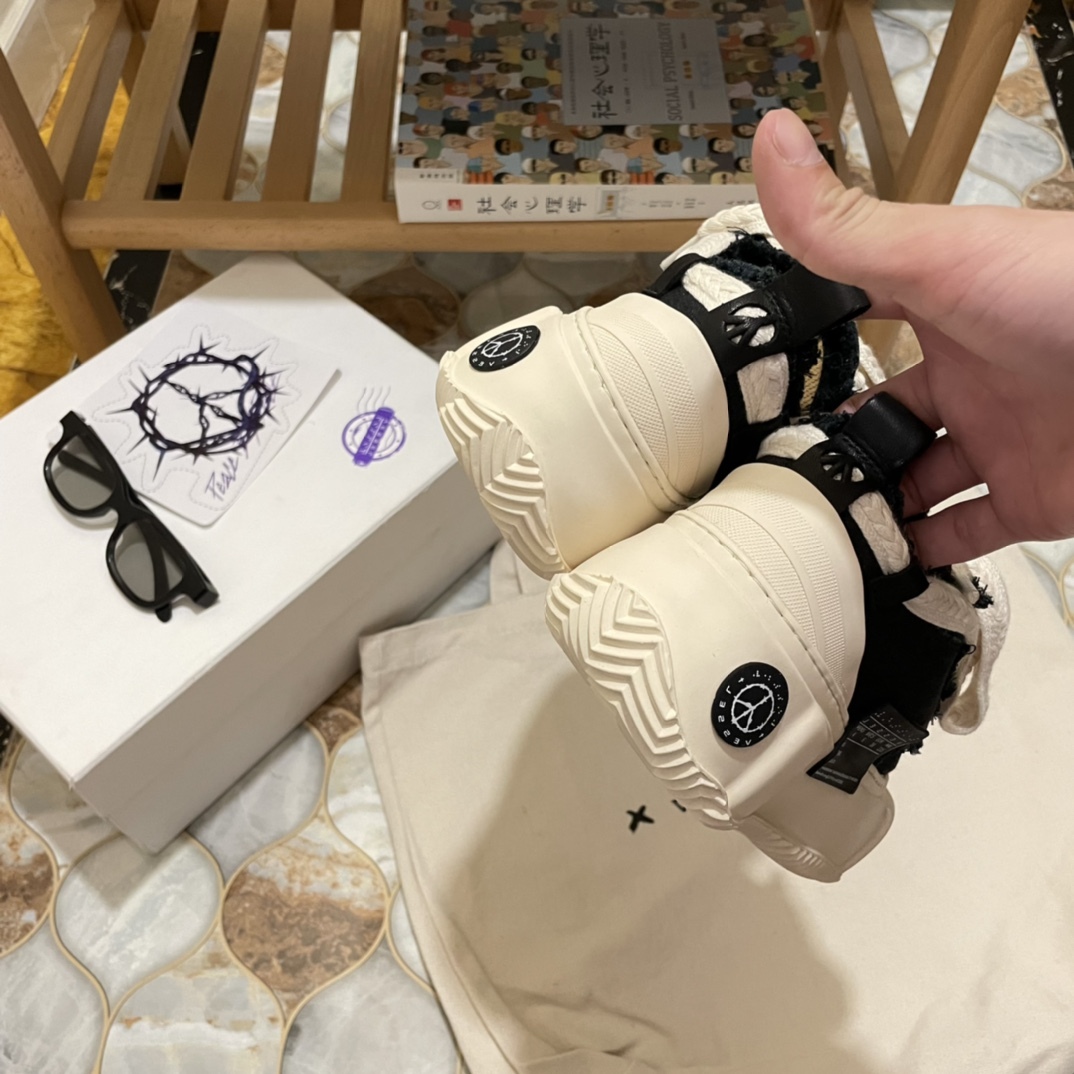 X Vessel SMILENCE fashion platform casual shoes-Luxeon