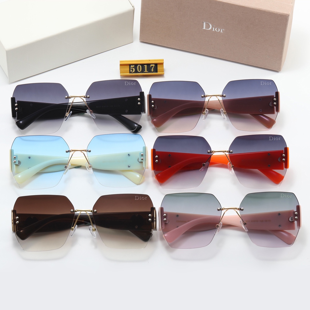D style fashion sunglasses-Luxeon