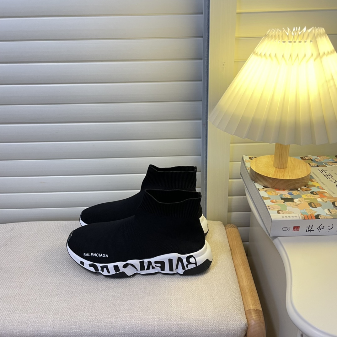 women knitted sock boots-Luxeon