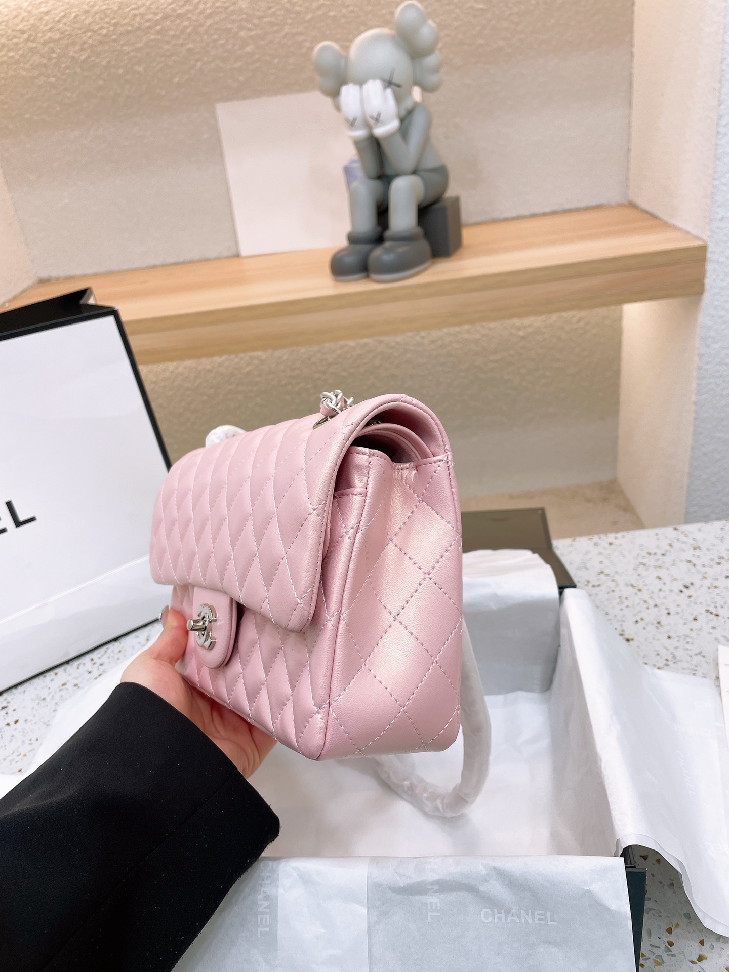 C style Cf flap handbags-Luxeon