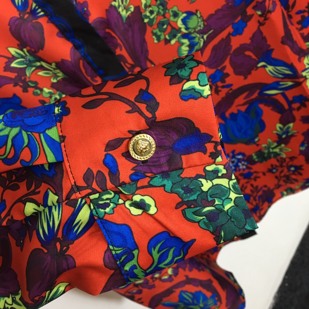 Versace printed shirt-Luxeon