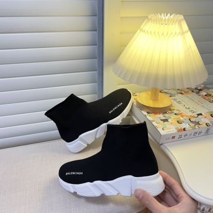 women knitted sock boots-Luxeon