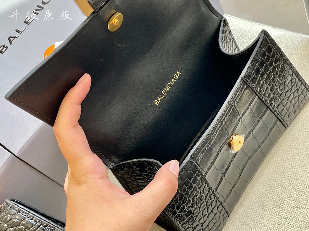 B style New hourglass handbag-Luxeon