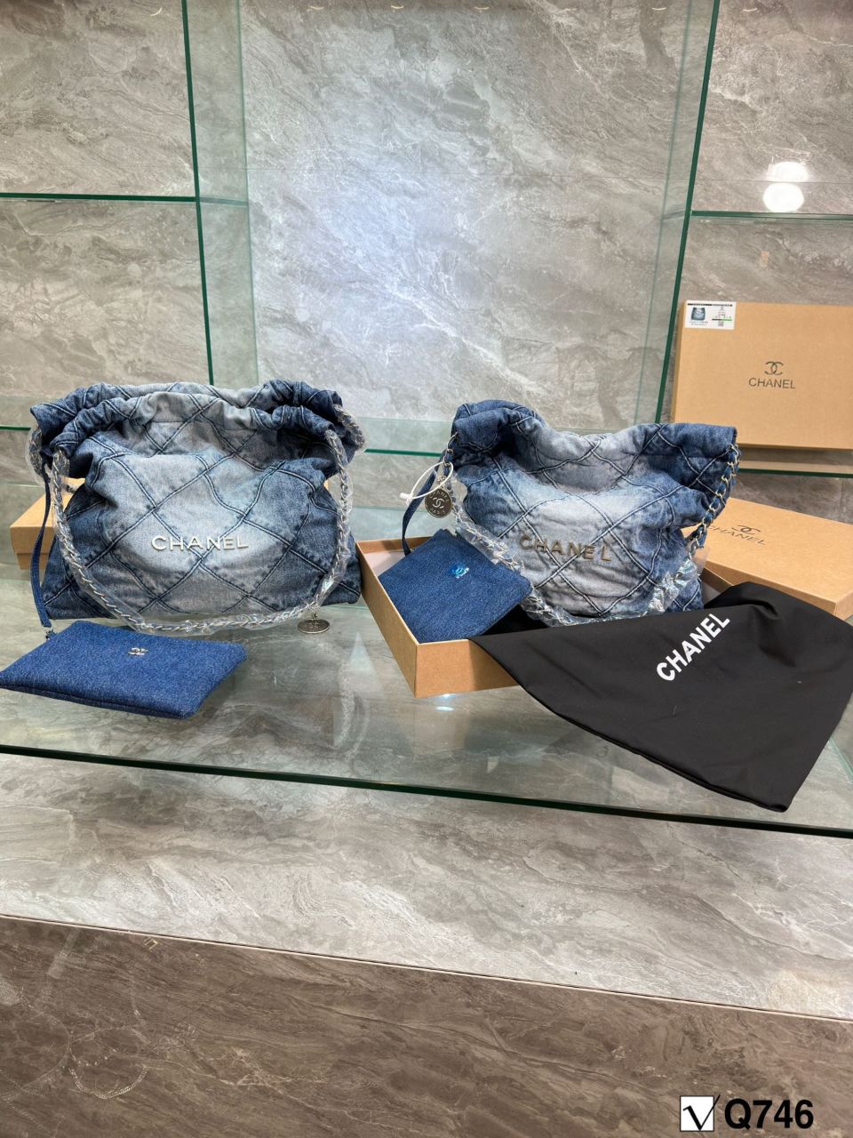 C style jeans bags-Luxeon