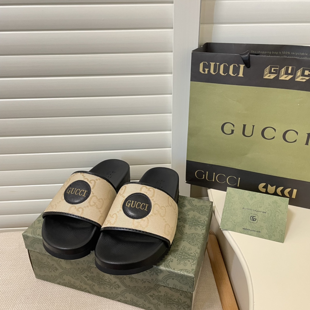 G style couple thick sole sandals-Luxeon