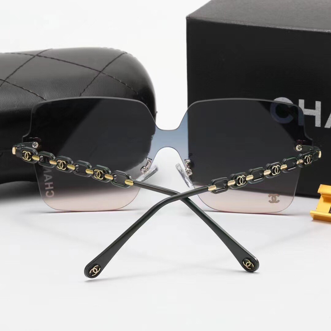 C style Fashion Rimless Glasses-Luxeon